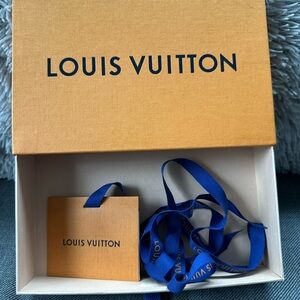 Louis Vuitton Authentic Drawer Style Box - Orange 8 x 5.25 x 1.2
